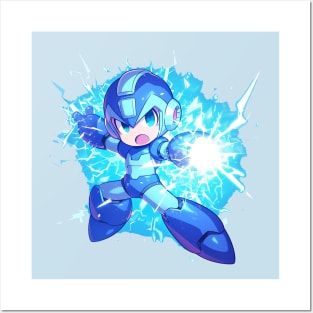 megaman Posters and Art